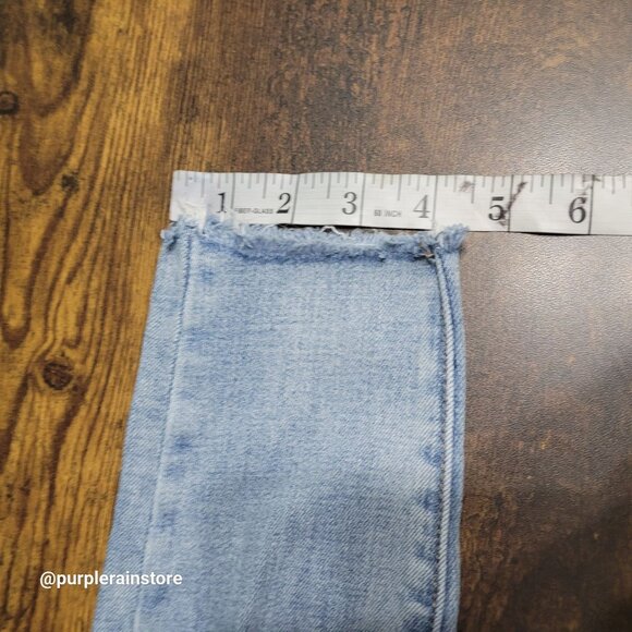 American Eagle Jeans 0 S Jegging Low Rise Super Stretch Medium Light Wash Denim - Picture 12 of 14